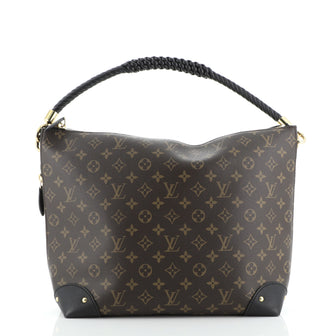 Louis Vuitton Triangle Softy Bag Reverse Monogram Canvas