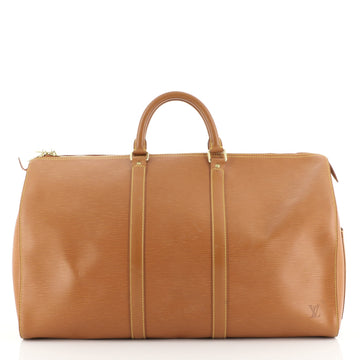 Louis Vuitton Keepall Bag Epi Leather 50