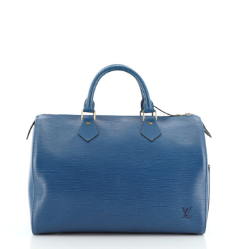 Louis Vuitton Speedy Handbag Epi Leather 30