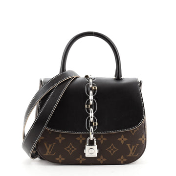 Louis Vuitton Chain It Handbag Monogram Canvas with Leather PM
