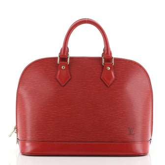 Louis Vuitton Vintage Alma Handbag Epi Leather PM