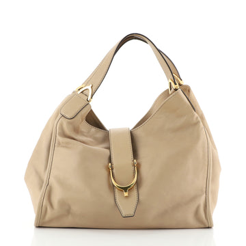 Gucci Soft Stirrup Tote Leather Medium