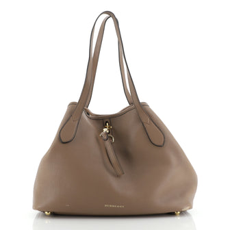 Burberry Honeybrook Tote Leather Medium