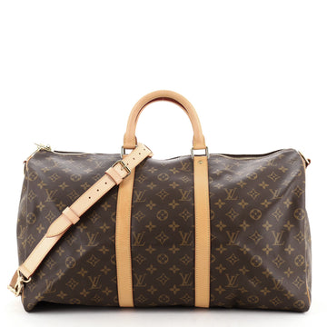 Louis Vuitton Keepall Bandouliere Bag Monogram Canvas 50