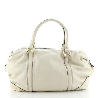 Gucci Nail Boston Bag Leather Large