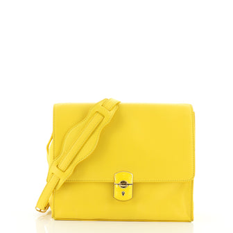 Balenciaga Padlock All Day Crossbody Bag Leather