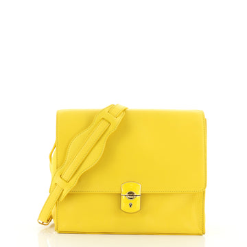 Balenciaga Padlock All Day Crossbody Bag Leather