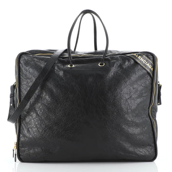 Balenciaga Blanket Square Bag Leather XL