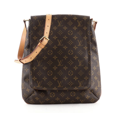 Louis Vuitton Musette Salsa Handbag Monogram Canvas GM