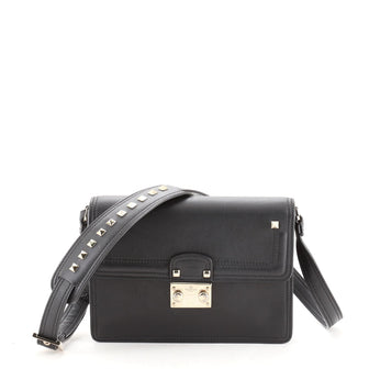 Valentino Cabana Shoulder Bag Leather Small