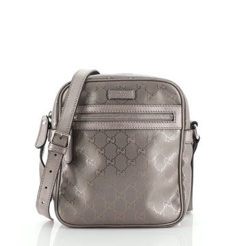 Gucci Zip Crossbody Bag GG Imprime Small
