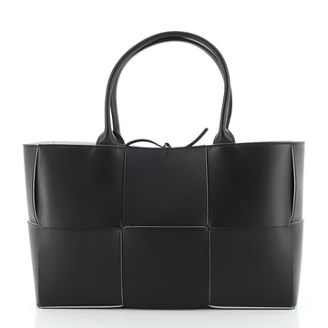 Bottega Veneta Arco Tote Maxi Intrecciato Leather Small