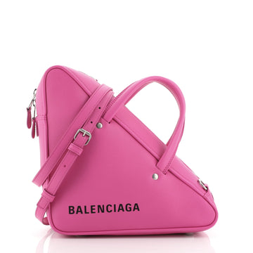 Balenciaga Triangle Duffle Bag Leather Small