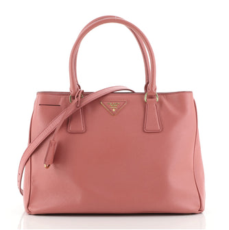 Prada Gardener's Tote Vernice Saffiano Leather Medium