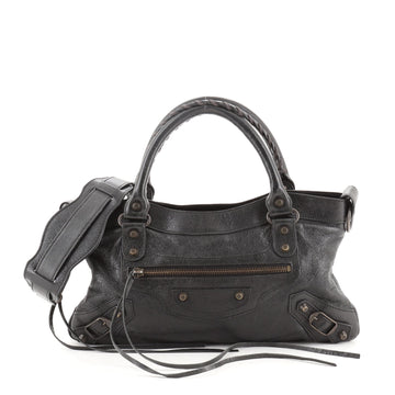 Balenciaga First Classic Studs Bag Leather