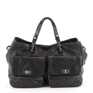 Chanel Pocket in the City Tote Caviar Large