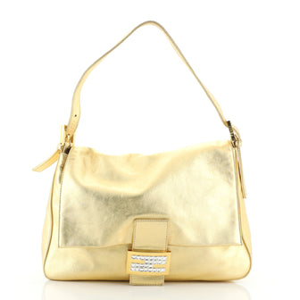 Fendi Mama Forever Bag Leather with Crystal Detail