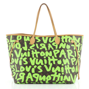 Louis Vuitton Neverfull Tote Limited Edition Monogram Graffiti GM