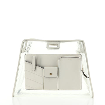 Fendi Peekaboo Defender Quilted PVC with Leather