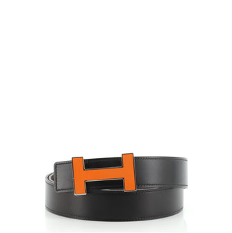 Hermes Constance Reversible Belt Leather Wide