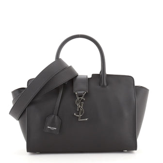 Saint Laurent Monogram Cabas Downtown Leather Baby