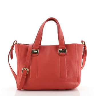 Salvatore Ferragamo Convertible Tote Leather Small