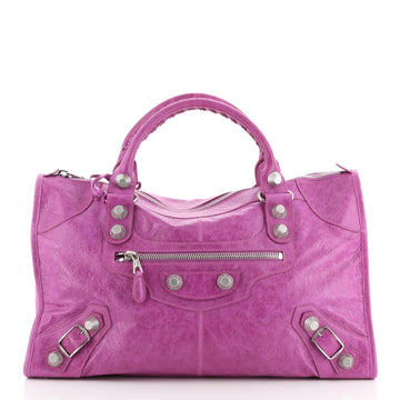 Balenciaga Work Giant Studs Bag Leather