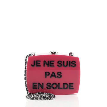 Chanel Evening in The Street 5X5=CC Minaudiere Plexiglass