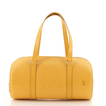 Louis Vuitton Soufflot Handbag Epi Leather