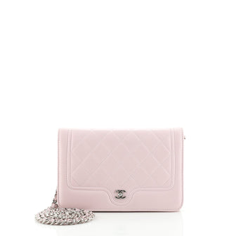 Chanel CC Curve Wallet on Chain Quilted Lambskin