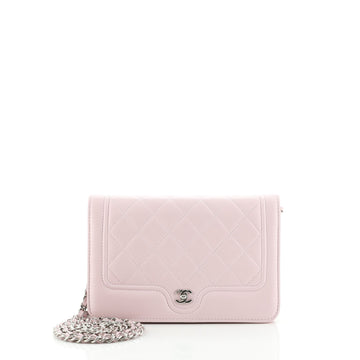 Chanel CC Curve Wallet on Chain Quilted Lambskin