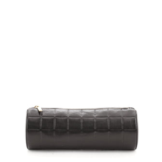 Chanel Chocolate Bar Cosmetic Pouch Quilted Lambskin Medium