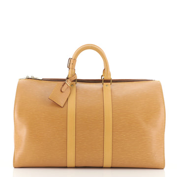 Louis Vuitton Keepall Bag Epi Leather 45
