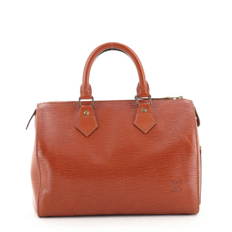Louis Vuitton Speedy Handbag Epi Leather 25