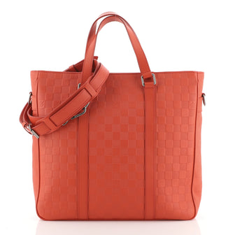 Louis Vuitton Tadao Handbag Damier Infini Leather PM