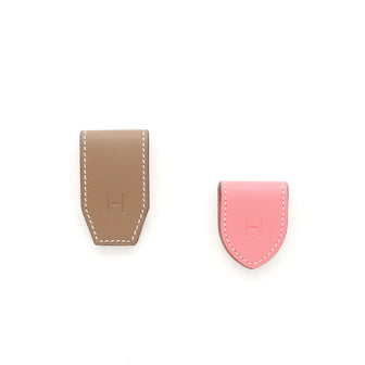 Hermes AT'H Set of 2 Magnets Leather