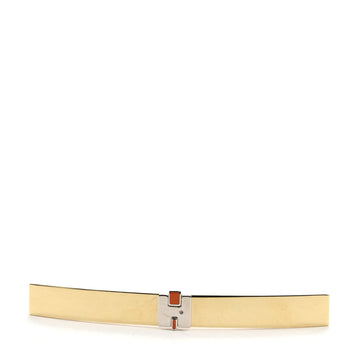 Hermes Eileen Hair Barrette Metal GM