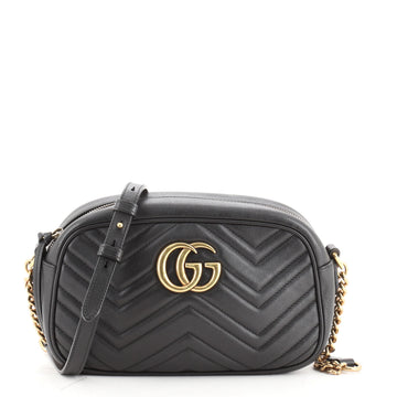 Gucci GG Marmont Shoulder Bag Matelasse Leather Small