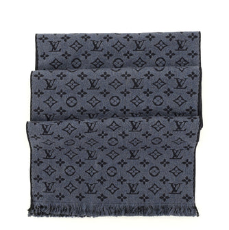 Louis Vuitton Classic Monogram Scarf Wool