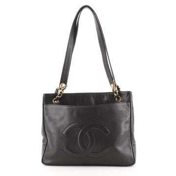 Chanel Vintage Front Pocket Tote Caviar Medium
