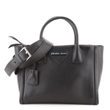 Prada Concept Double Zip Tote Tessuto Small