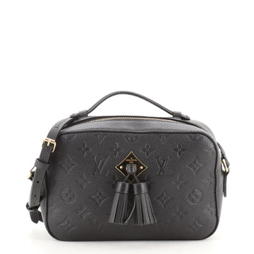 Louis Vuitton Saintonge Handbag Monogram Empreinte Leather