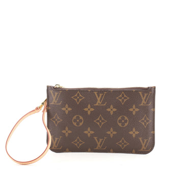 Louis Vuitton Neverfull Pochette Monogram Canvas Small