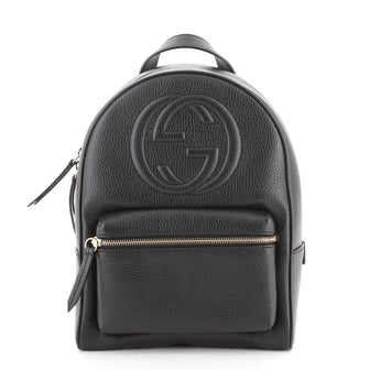 Gucci Soho Chain Backpack Leather