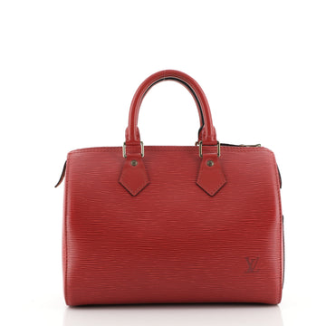 Louis Vuitton Speedy Handbag Epi Leather 25