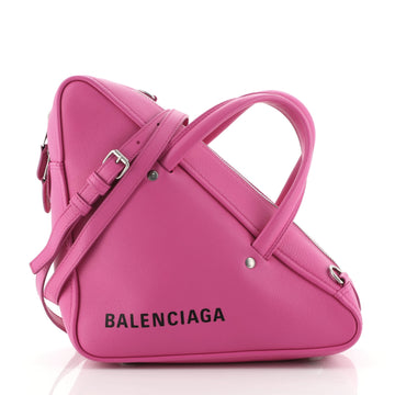 Balenciaga Triangle Duffle Bag Leather Small