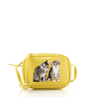 Balenciaga Everyday Crossbody Bag Printed Leather XS