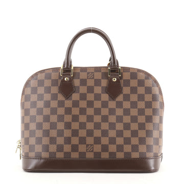 Louis Vuitton Vintage Alma Handbag Damier PM