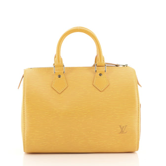 Louis Vuitton Speedy Handbag Epi Leather 25