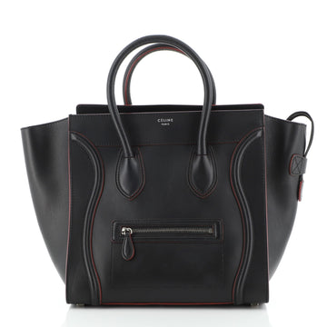 Celine Luggage Bag Smooth Leather Mini